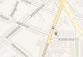 Zátiší v obci Brno - mapa ulice