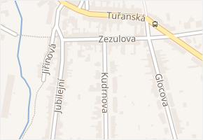 Zezulova v obci Brno - mapa ulice