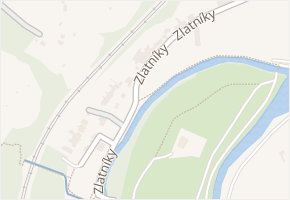 Zlatníky v obci Brno - mapa ulice