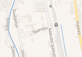 Nádražní v obci Broumov - mapa ulice