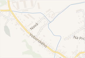 Na Látkách v obci Brozany nad Ohří - mapa ulice