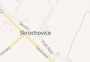 Lipová v obci Brumovice - mapa ulice