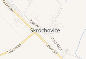 Školní v obci Brumovice - mapa ulice
