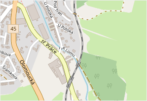 K Lomu v obci Bruntál - mapa ulice
