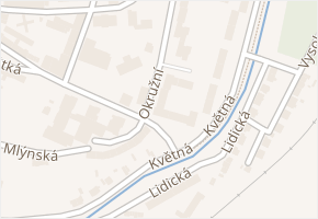 Na Kopečku v obci Bruntál - mapa ulice