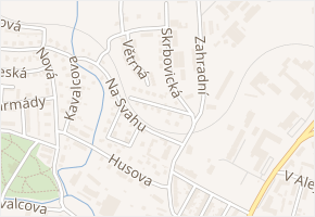Na Výsluní v obci Bruntál - mapa ulice