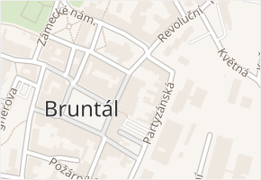 Opletalova v obci Bruntál - mapa ulice