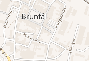 Slovenská v obci Bruntál - mapa ulice