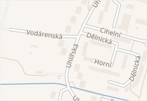 Uhlířská v obci Bruntál - mapa ulice