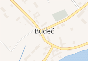 Budeč v obci Budeč - mapa části obce