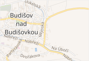 Generála Svobody v obci Budišov nad Budišovkou - mapa ulice