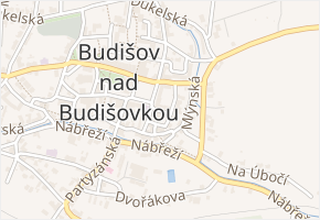 Křivá v obci Budišov nad Budišovkou - mapa ulice