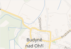 Okružní v obci Budyně nad Ohří - mapa ulice