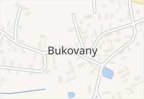 Bukovany v obci Bukovany - mapa části obce
