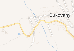Kyjovská v obci Bukovany - mapa ulice