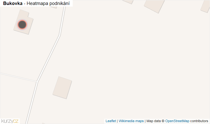 Mapa Bukovka - Firmy v obci.