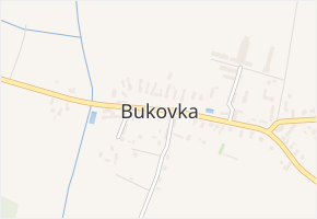 Bukovka v obci Bukovka - mapa části obce