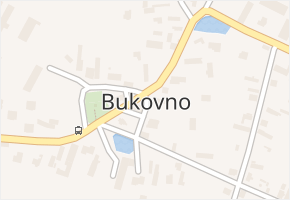Bukovno v obci Bukovno - mapa části obce