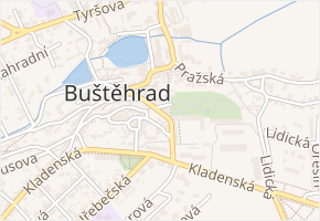 Revoluční v obci Buštěhrad - mapa ulice