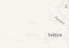 Teplická v obci Bystřany - mapa ulice