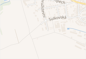 Na březích v obci Bystré - mapa ulice
