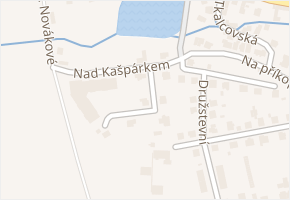 Nad Kašpárkem v obci Bystré - mapa ulice