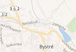 Vedřelova v obci Bystré - mapa ulice