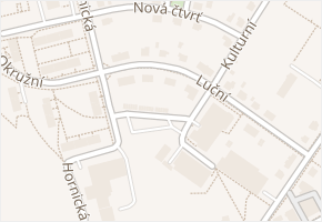 Kulturní v obci Bystřice nad Pernštejnem - mapa ulice