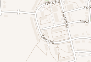 Okružní v obci Bystřice nad Pernštejnem - mapa ulice