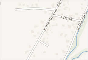 Karla Nového v obci Bystřice - mapa ulice