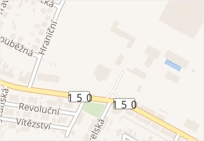 Michaela Thoneta v obci Bystřice pod Hostýnem - mapa ulice
