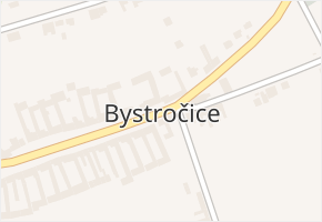 Bystročice v obci Bystročice - mapa části obce