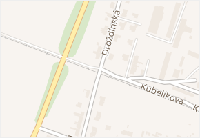 Droždínská v obci Bystrovany - mapa ulice