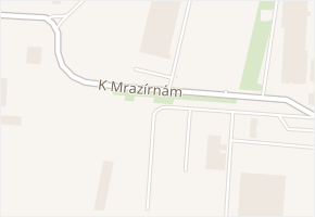 K Mrazírnám v obci Bystrovany - mapa ulice