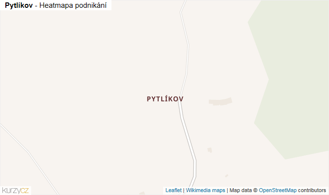 Mapa Pytlíkov - Firmy v části obce.