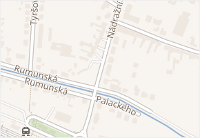 Nádražní v obci Bzenec - mapa ulice