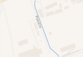 Potoční v obci Bzenec - mapa ulice