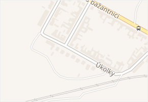 Úkolky v obci Bzenec - mapa ulice