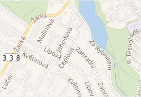 Čeplova v obci Čáslav - mapa ulice
