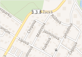 Jasmínová v obci Čáslav - mapa ulice