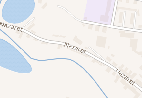 Nazaret v obci Čáslav - mapa ulice