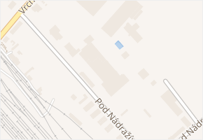 Pod Nádražím v obci Čáslav - mapa ulice