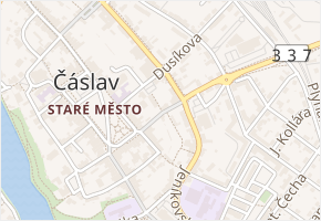Poštovní v obci Čáslav - mapa ulice