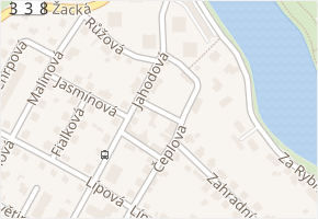 Šeříková v obci Čáslav - mapa ulice