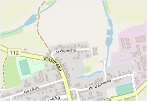 U Vojtěcha v obci Čechtice - mapa ulice
