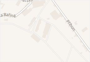 Příhon v obci Čejkovice - mapa ulice