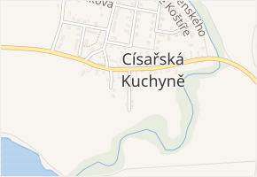 Bezejmenná v obci Čelákovice - mapa ulice