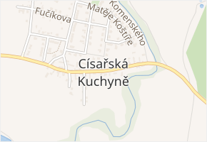 Čelákovská v obci Čelákovice - mapa ulice