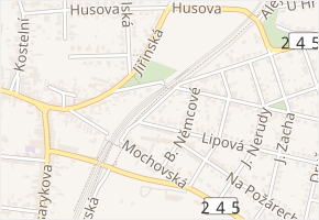 Čelakovského v obci Čelákovice - mapa ulice