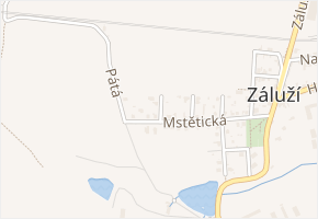 Čtvrtá v obci Čelákovice - mapa ulice